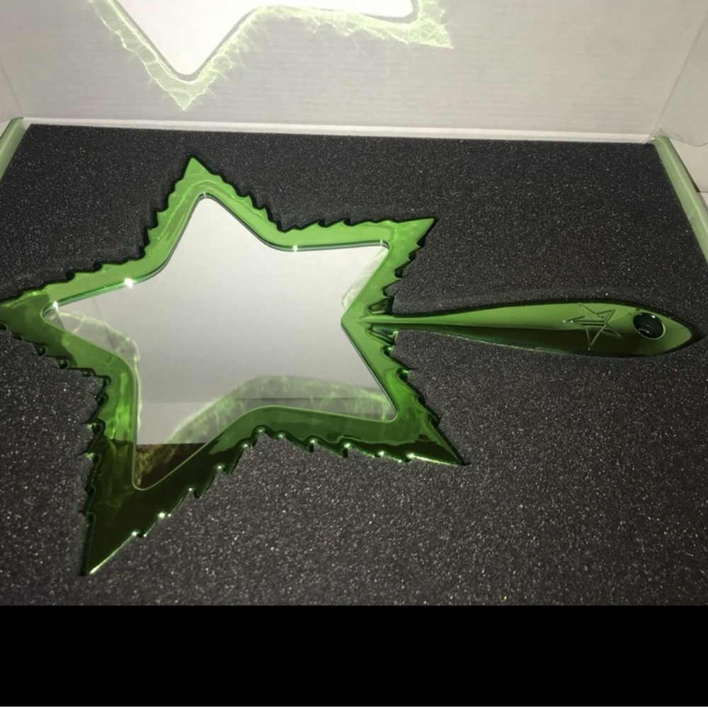 Jeffree Star 420 Green Chrome Hand Mirror